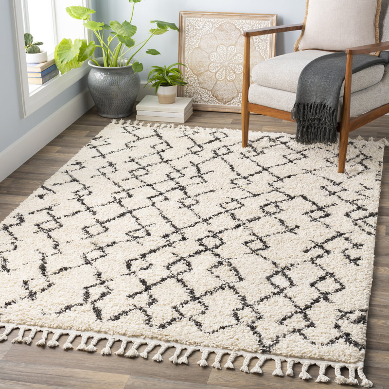 Joaquin Cream/Charcoal Area Rug & Reviews AllModern